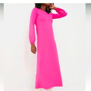 Tuckernuck Hot Pink Lenox Dress